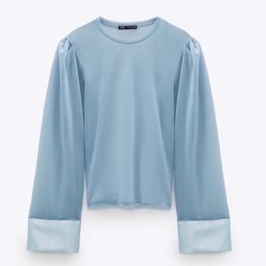 Zara Tulle Top